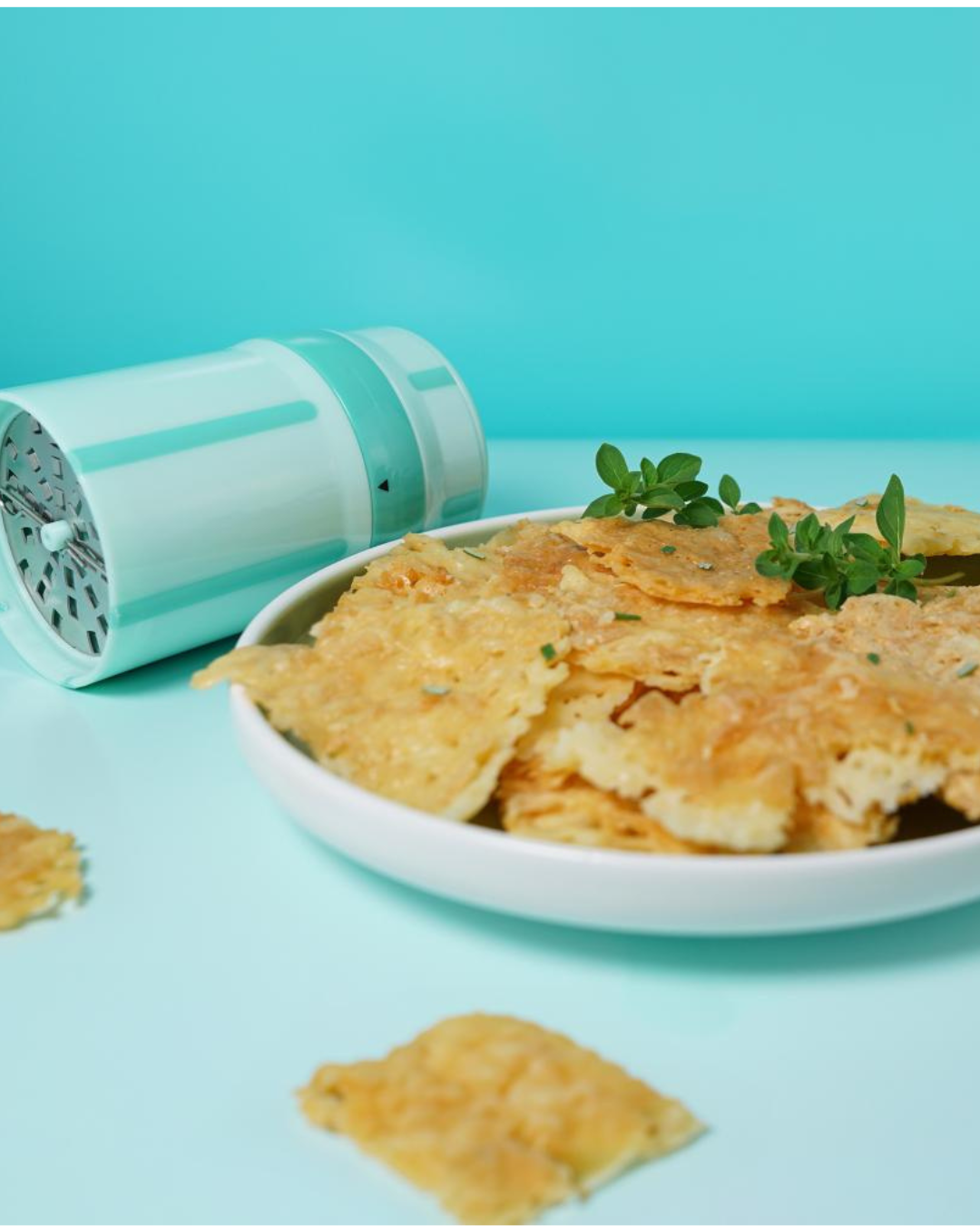 Kaesechips selber machen