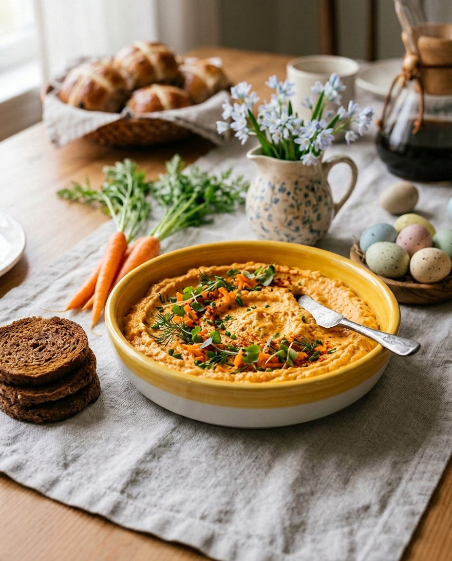 Karottenaufstrich mit Frischkäse