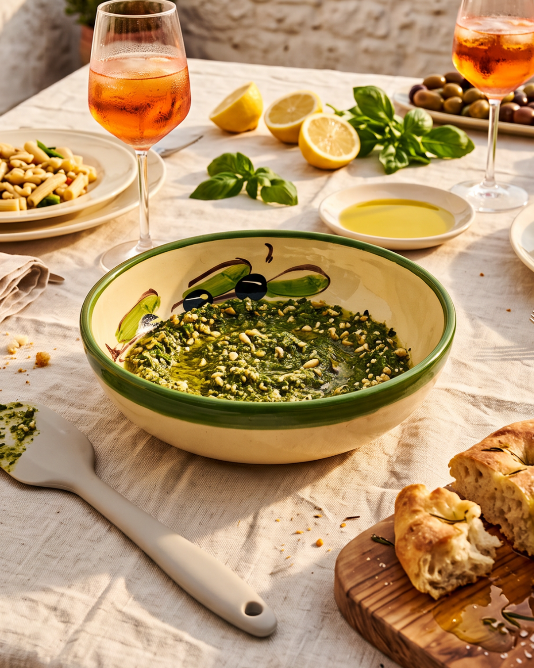 Klassisches Basilikum Pesto Rezept zum selber machen