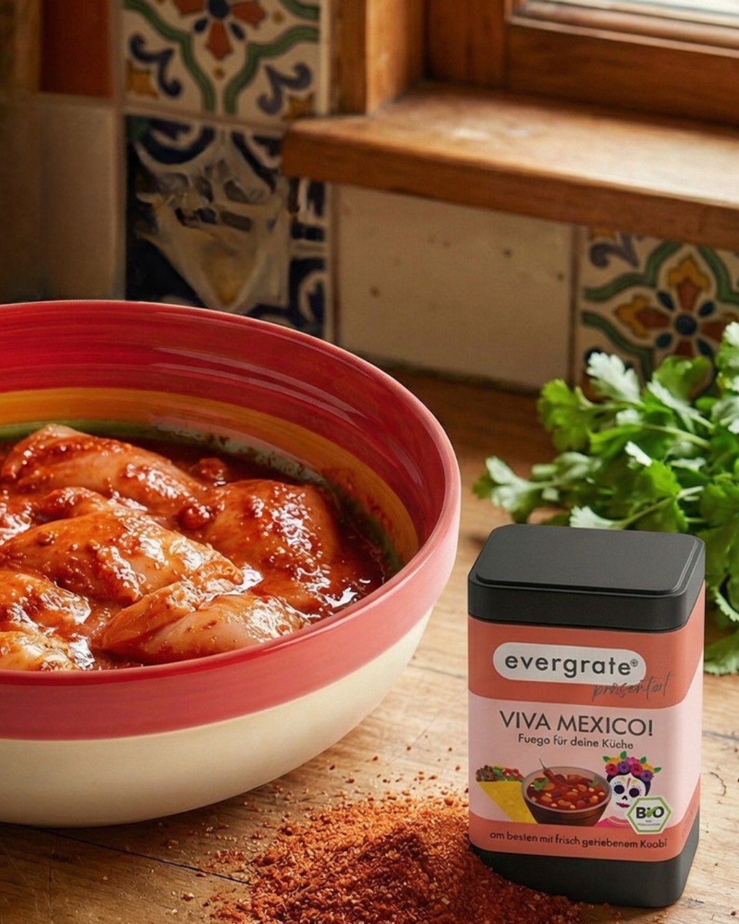 Cremige Viva-Mexico Joghurt-Marinade
