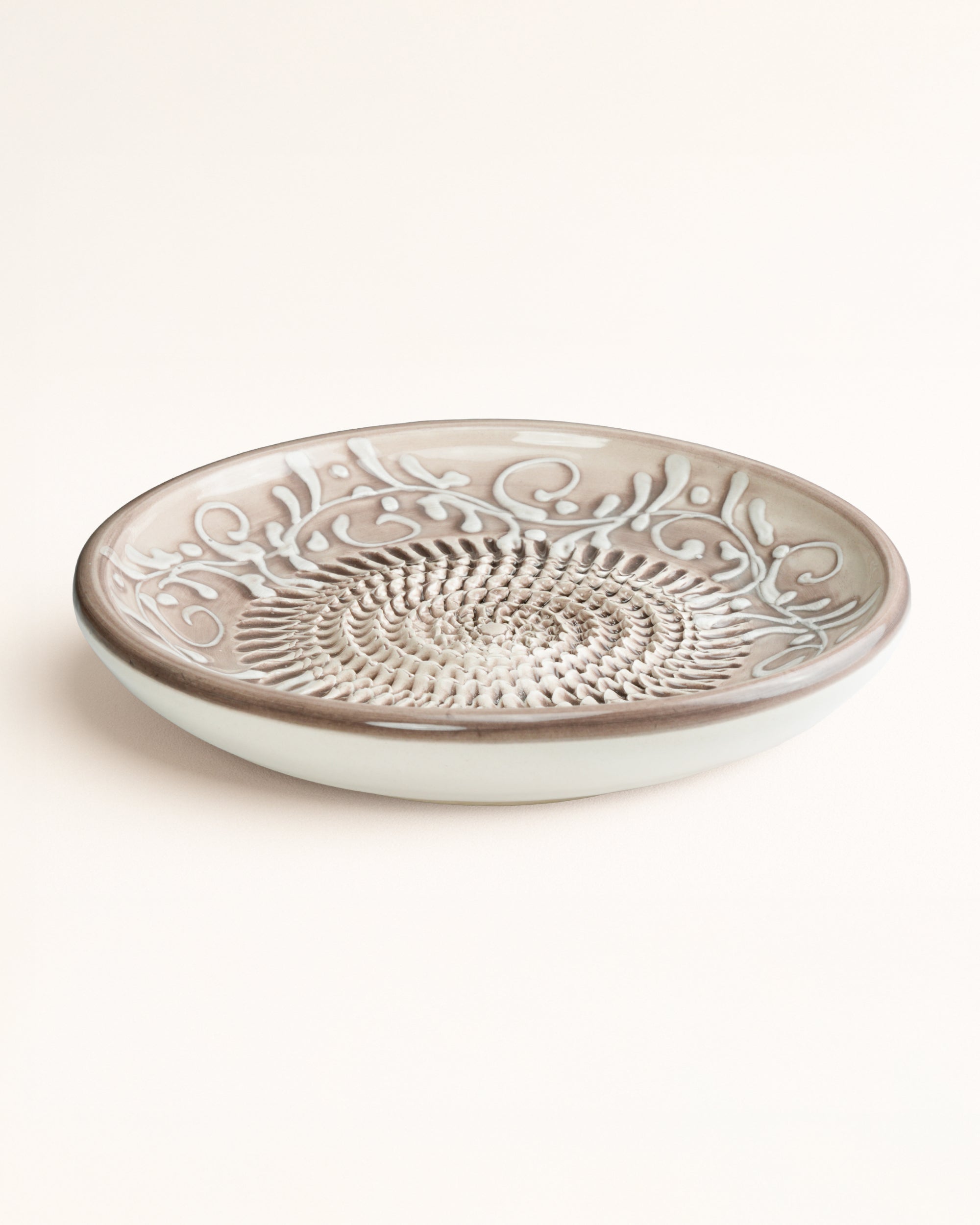 <strong>Ingwer-Wellnes-Set</strong> <br> Dipschale und Tellerreibe + Silikonspachtel