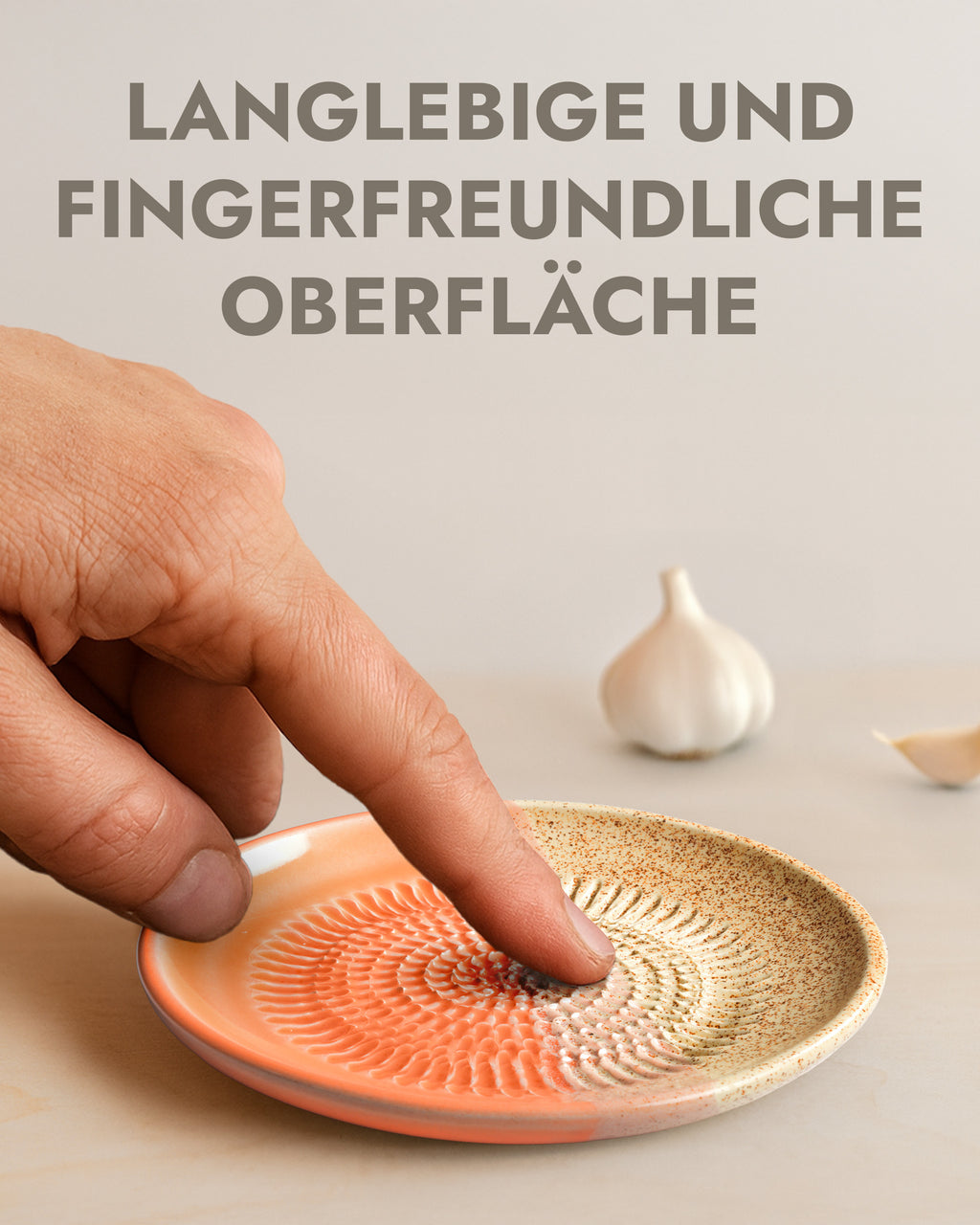 Tellerreibe Peach