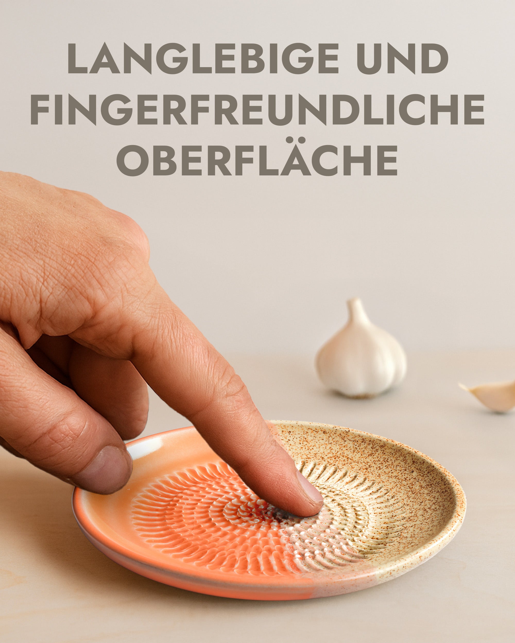 Tellerreibe Peach
