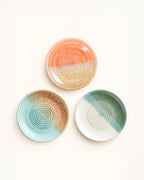 <strong>Ingwer Verschenk-Set</strong> <br>mit 3 Tellerreiben, jeweils mit Rezeptheft u. Reinigungspinsel