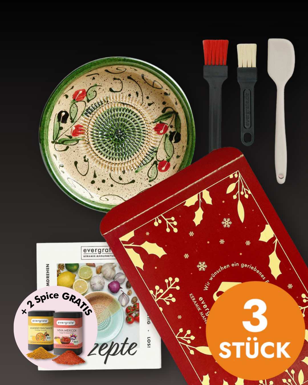 Geschenkset Alleskönner Weihnachtlich - 3er