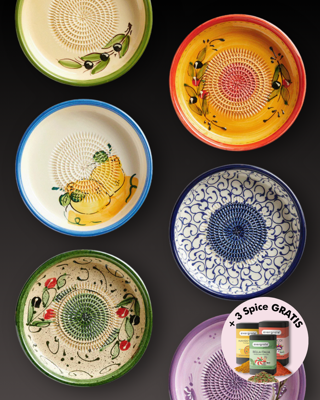 6 Dipschalen nach Wahl