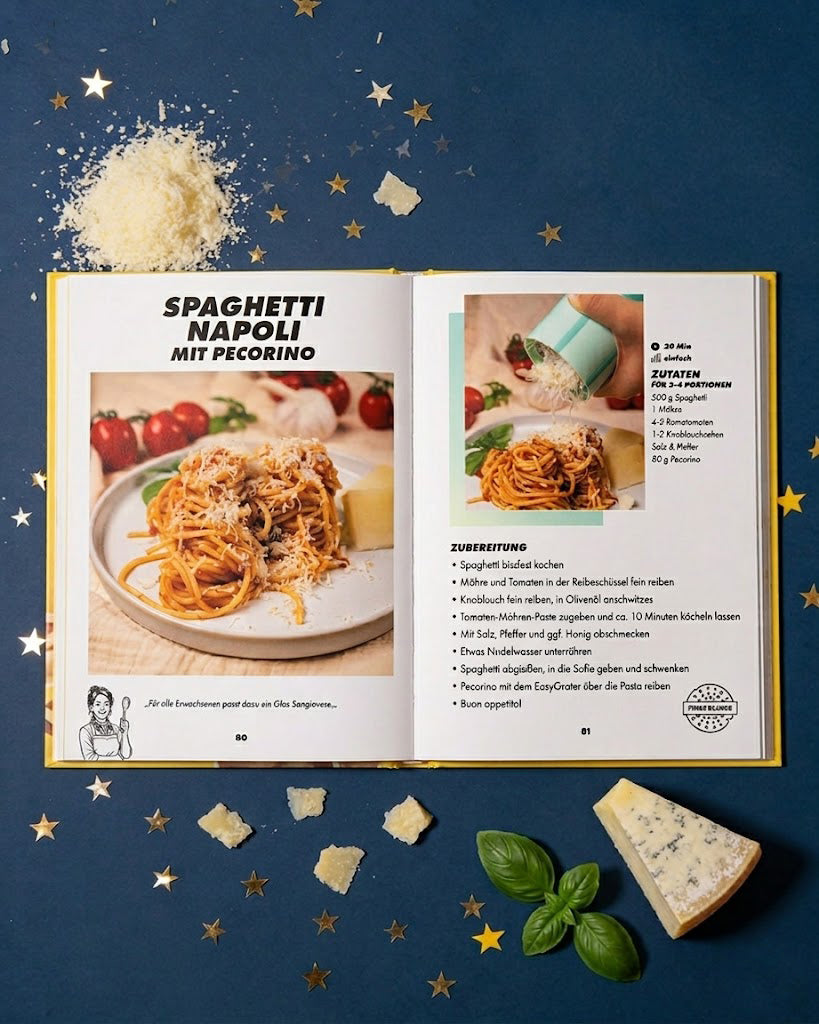 EasyCheesy - Das Rezeptbuch zum EasyGrater