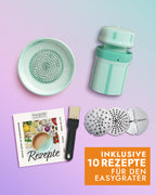 Easy-Set 3 - EasyGrater + Tellerreibe + 10 Rezeptkarten