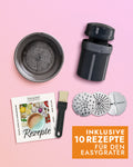 Easy-Set 3 - EasyGrater + Tellerreibe + 10 Rezeptkarten