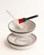 Magic Mix-Bowl-Set mit Dipschale, Silikonspachtel und Marinier- & BBQ-Pinsel