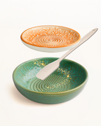 Magic Mix-Bowl-Set mit Tellerreibe und Silikonspachtel