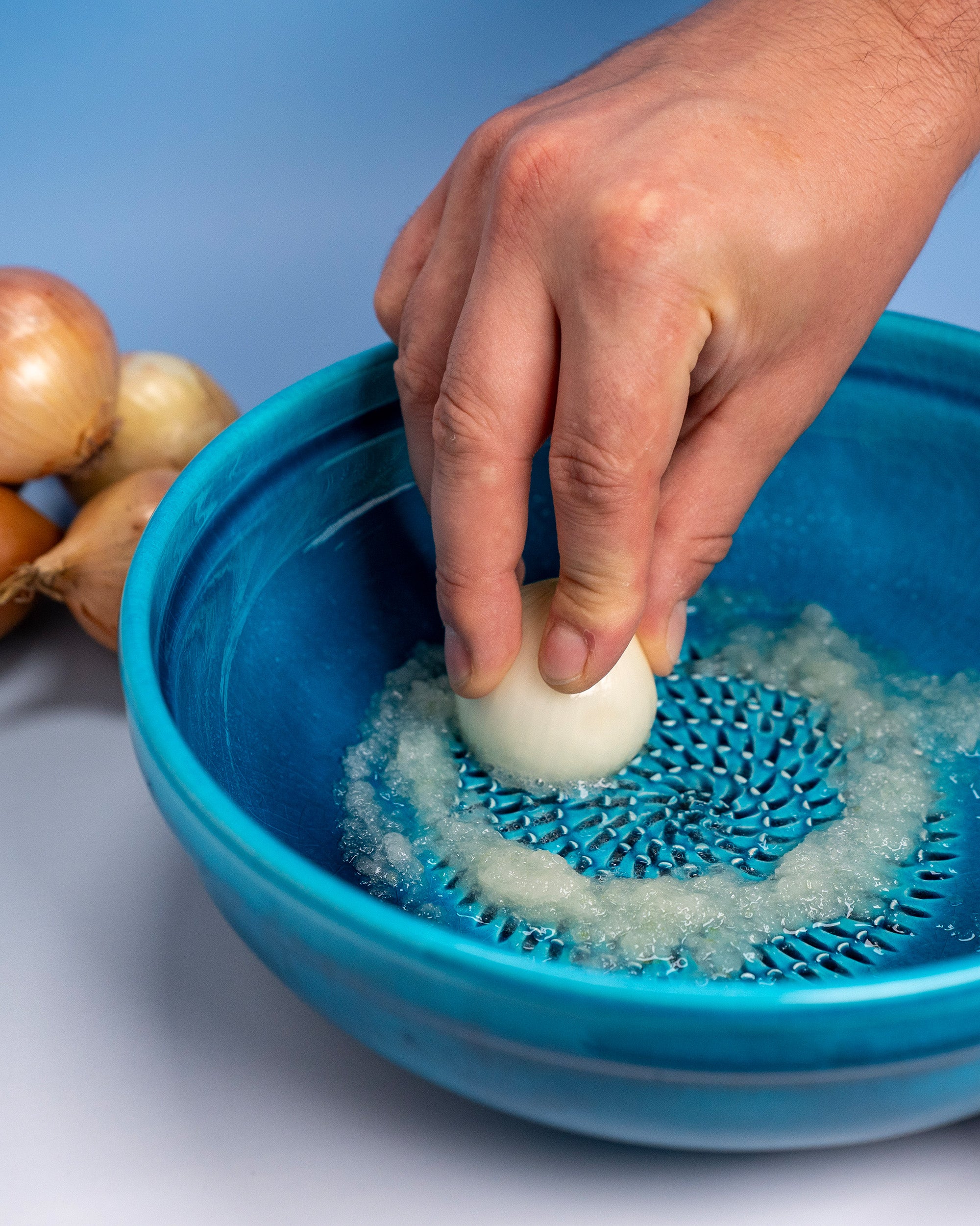Reibeschüssel mit gratis Silikonspachtel