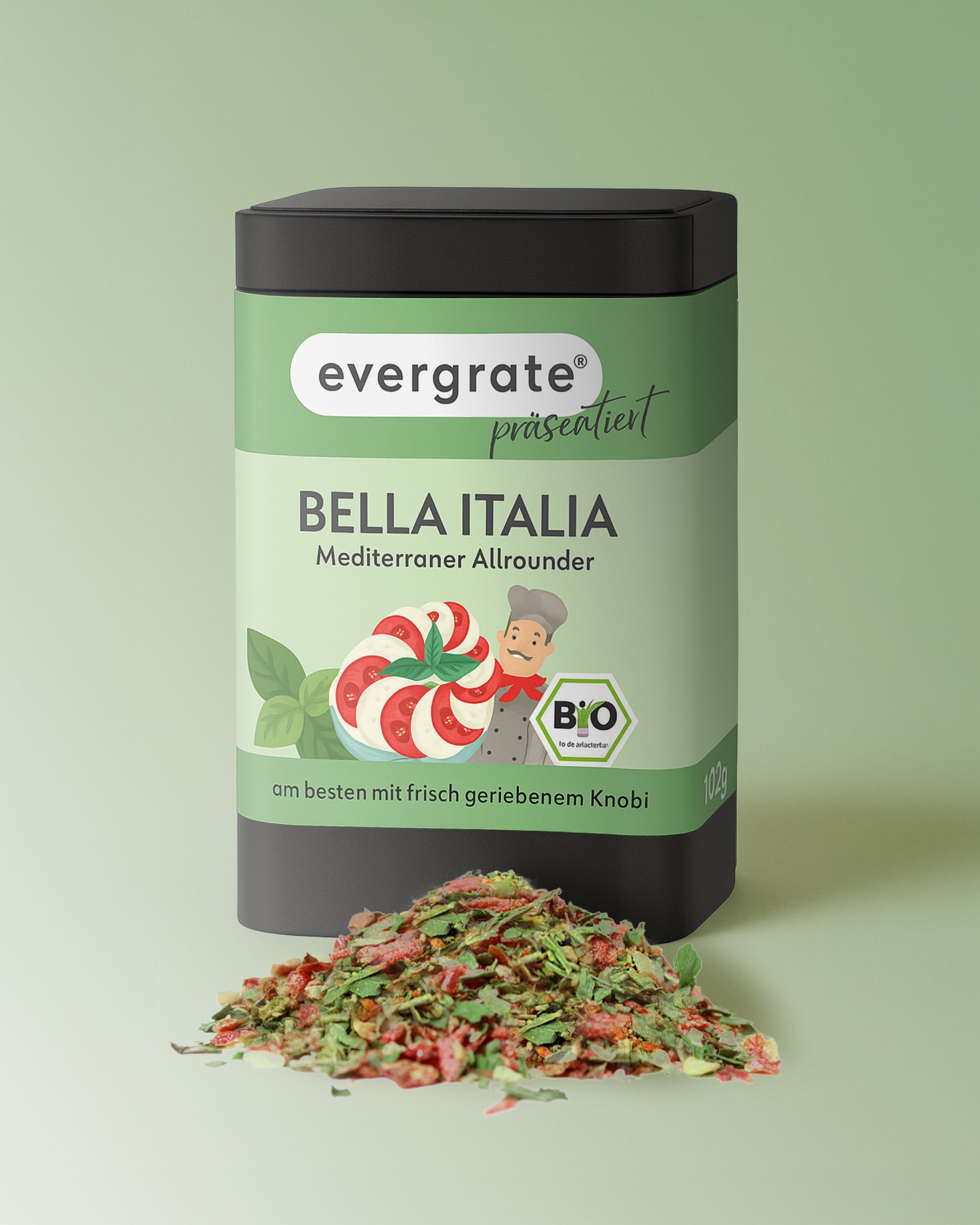 Bella Italia - Mediterraner Bio Spice-Mix evergrate ♥ Spicebar