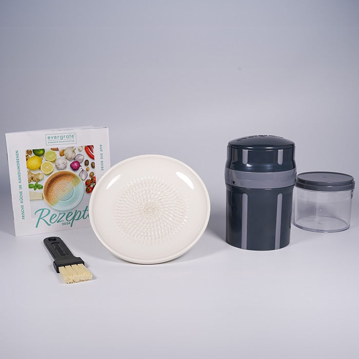 Easy-Set 3 - EasyGrater + Tellerreibe + 5 Rezeptkarten